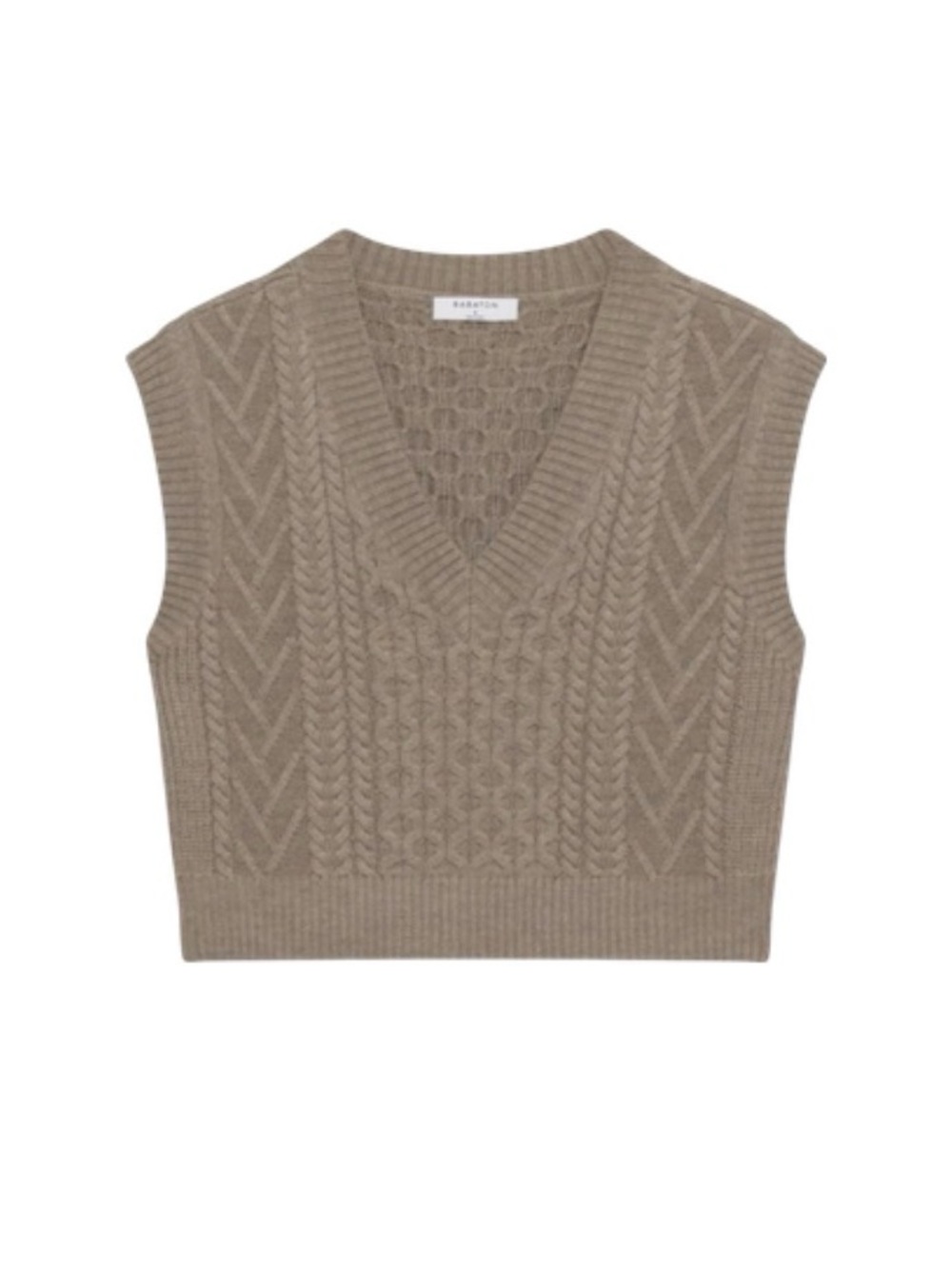 Aritzia Babaton Cable Knit Sweater Vest